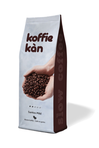 Koffie Kàn Santos mild bonen 250g